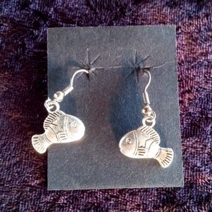 Stainless Steel fish Earrings